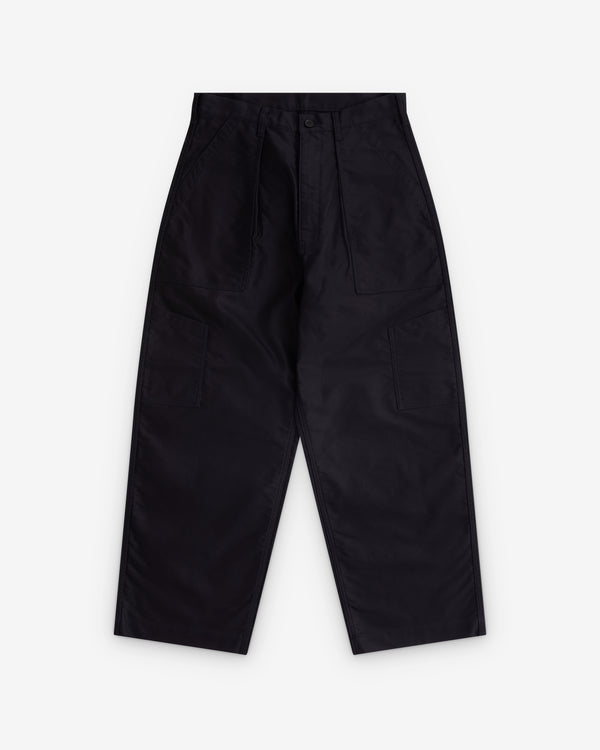 CDG Homme - Men’s Patch Pocket Tapered Trousers - (Navy)