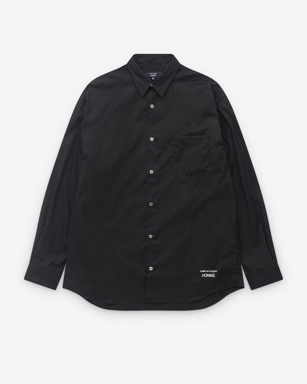 CDG Homme - Men’s Logo Shirt - (Black)