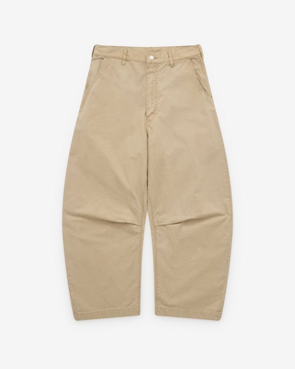 CDG Homme - Men’s Curved Hem Jeans - (Sand)