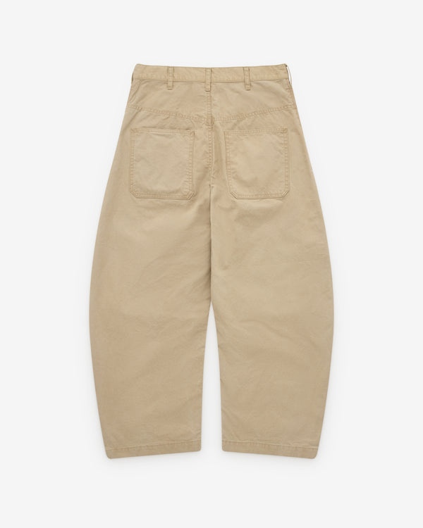 CDG Homme - Men’s Curved Hem Jeans - (Sand)