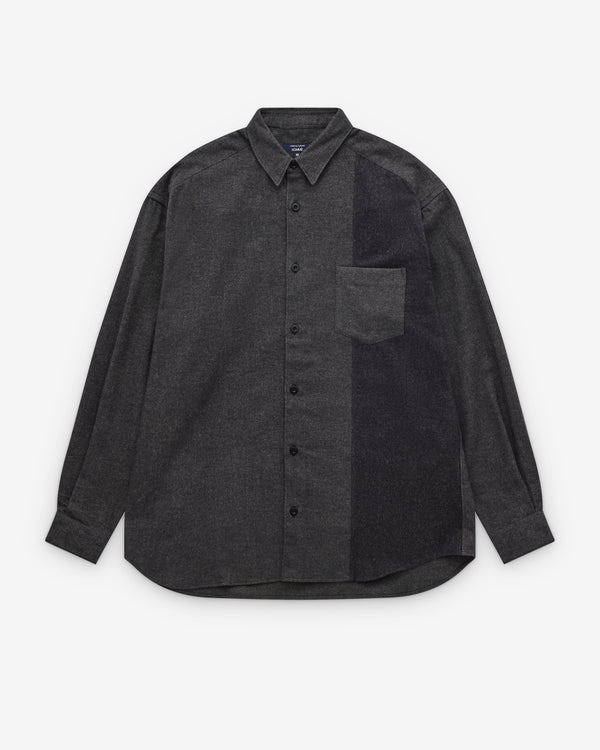 CDG Homme - Men’s Brushed Cotton Shirt - (Grey)