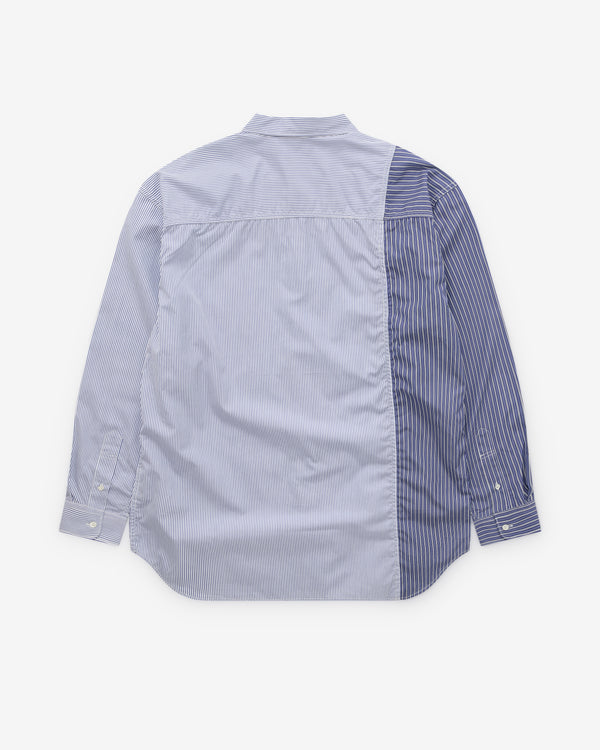 CDG Homme - Men’s Multi Stripe Shirt - (Blue)