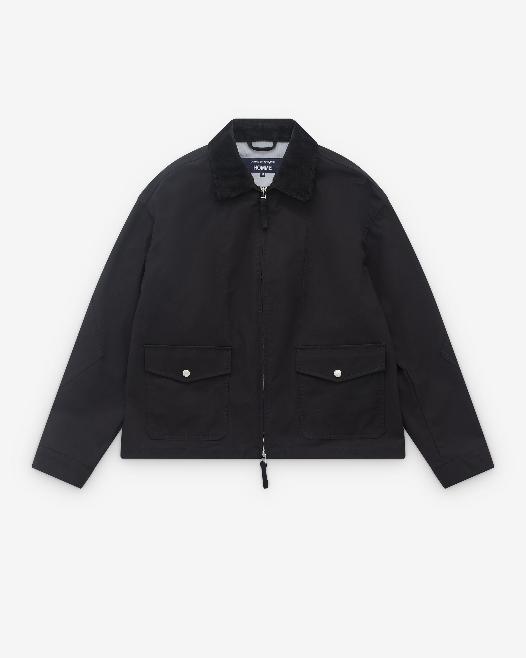 CDG Homme: Men's Triple Layer Jacket (Black) DSML E-SHOP