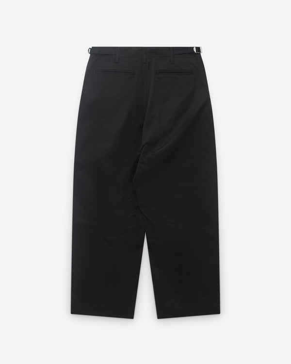 CDG Homme - Men’s Side Adjuster Trousers - (Black)