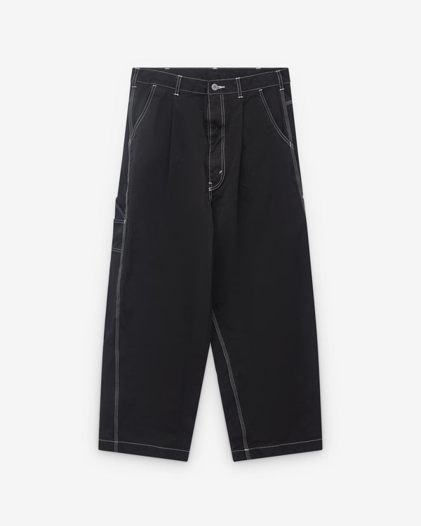 CDG Homme - Men’s Top Stitch Work Trousers - (Black)
