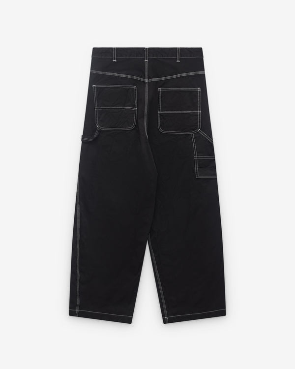 CDG Homme - Men’s Top Stitch Work Trousers - (Black)
