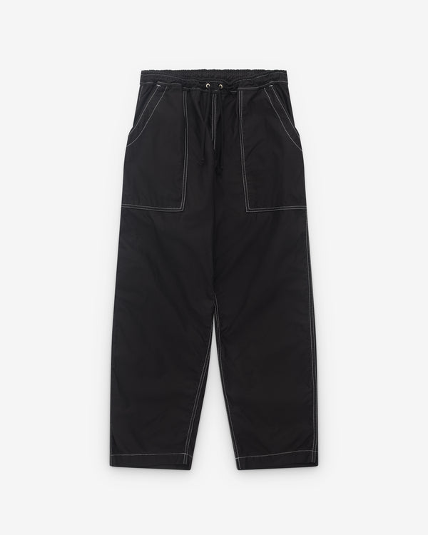 CDG Homme - Men’s Top Stitch Drawcord Trousers - (Black)