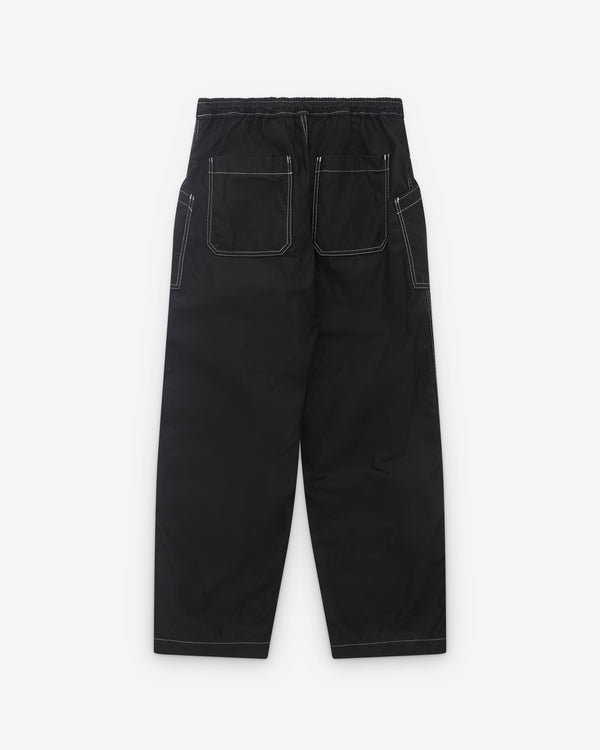 CDG Homme - Men’s Top Stitch Drawcord Trousers - (Black)
