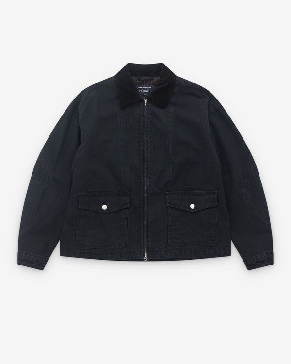 CDG Homme - Men's Zip Jacket - (Black)