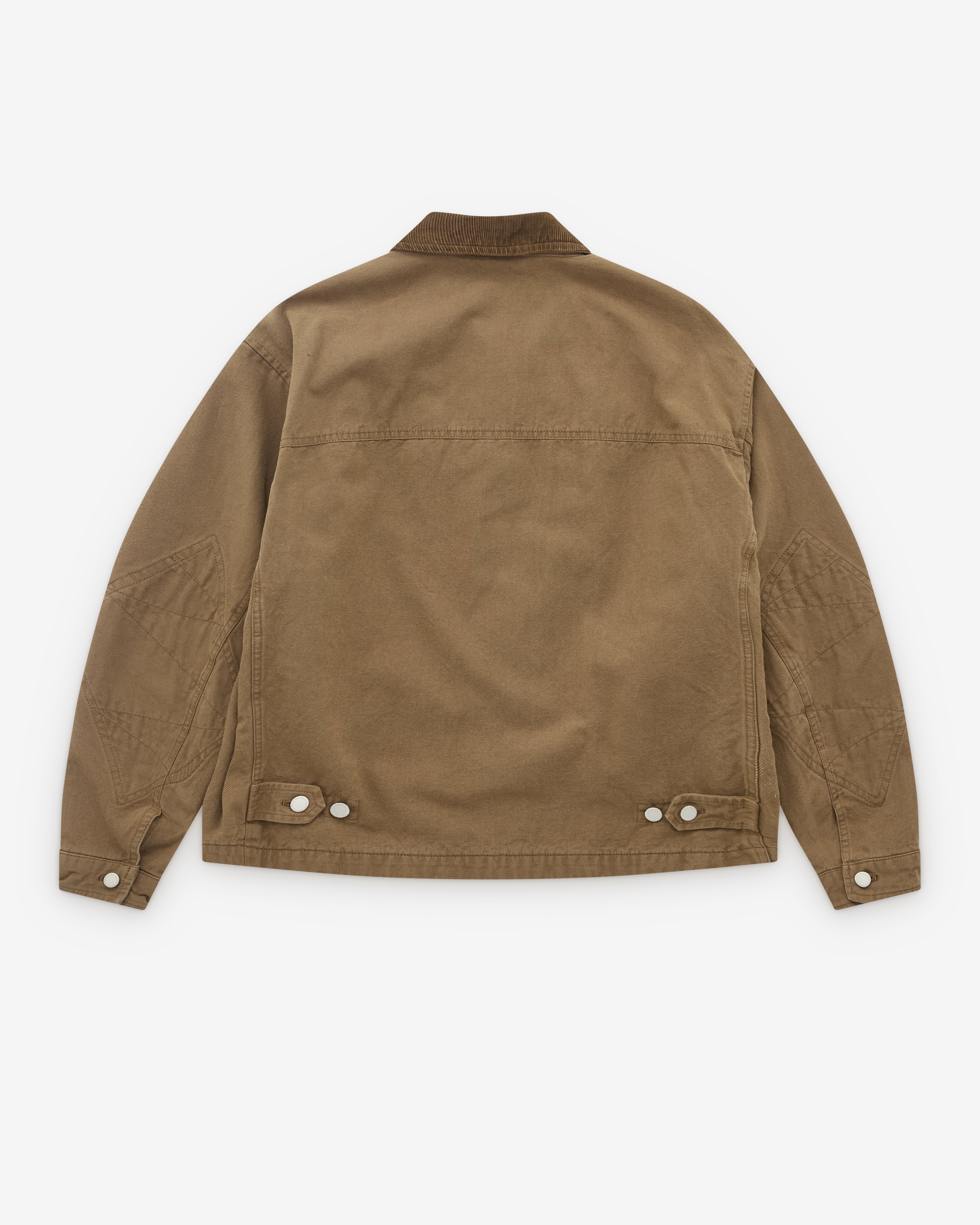 CDG Homme: Men's Zip Jacket (Khaki) | Dover Street Market London