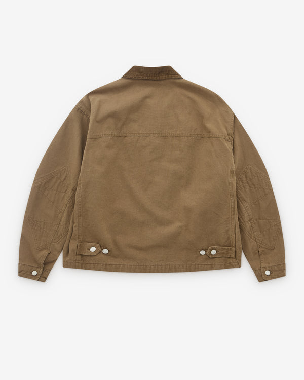 CDG Homme - Men’s Zip Jacket - (Khaki)