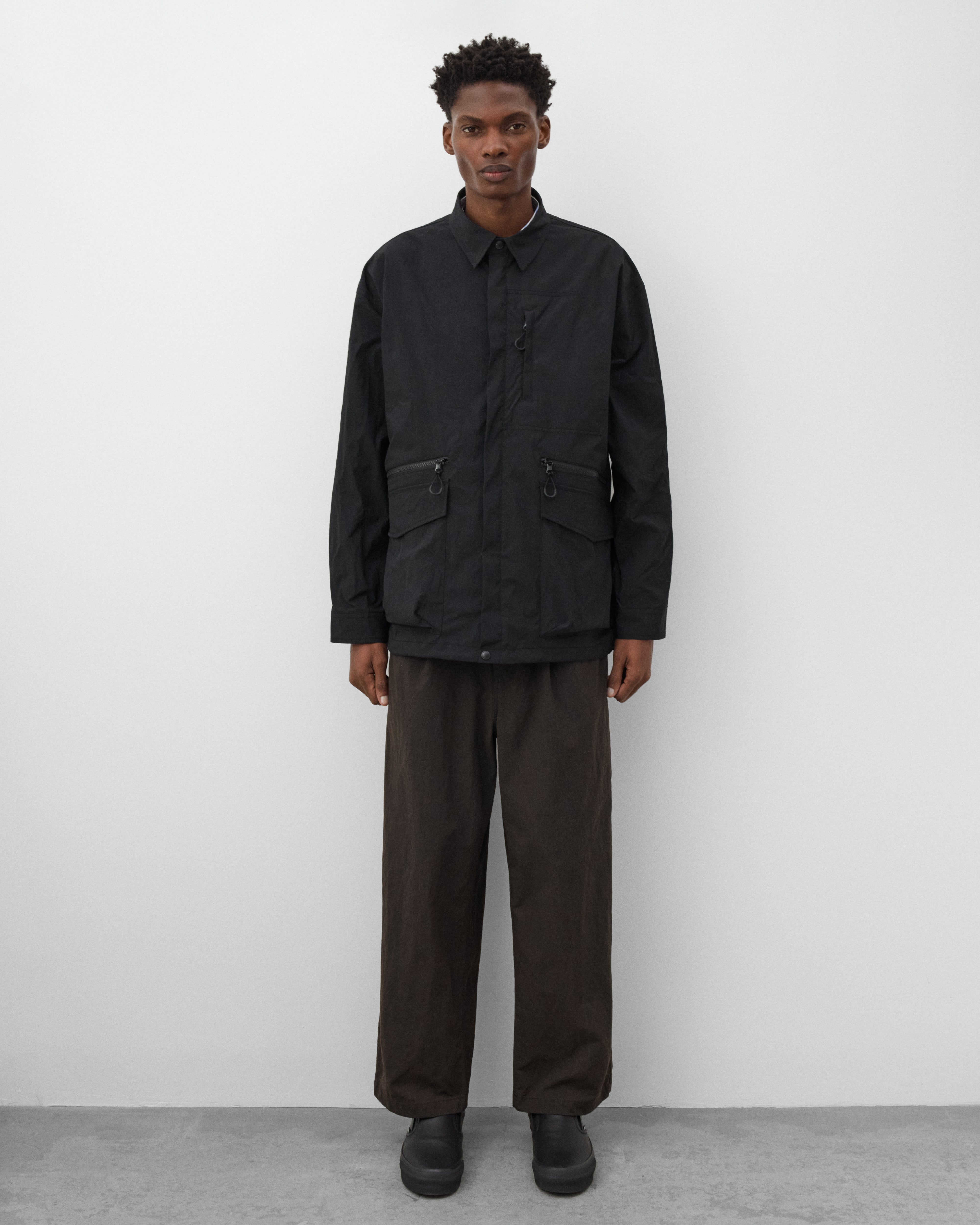 CDG Homme: Men's Utility Jacket (Black) | Dover Street Market London