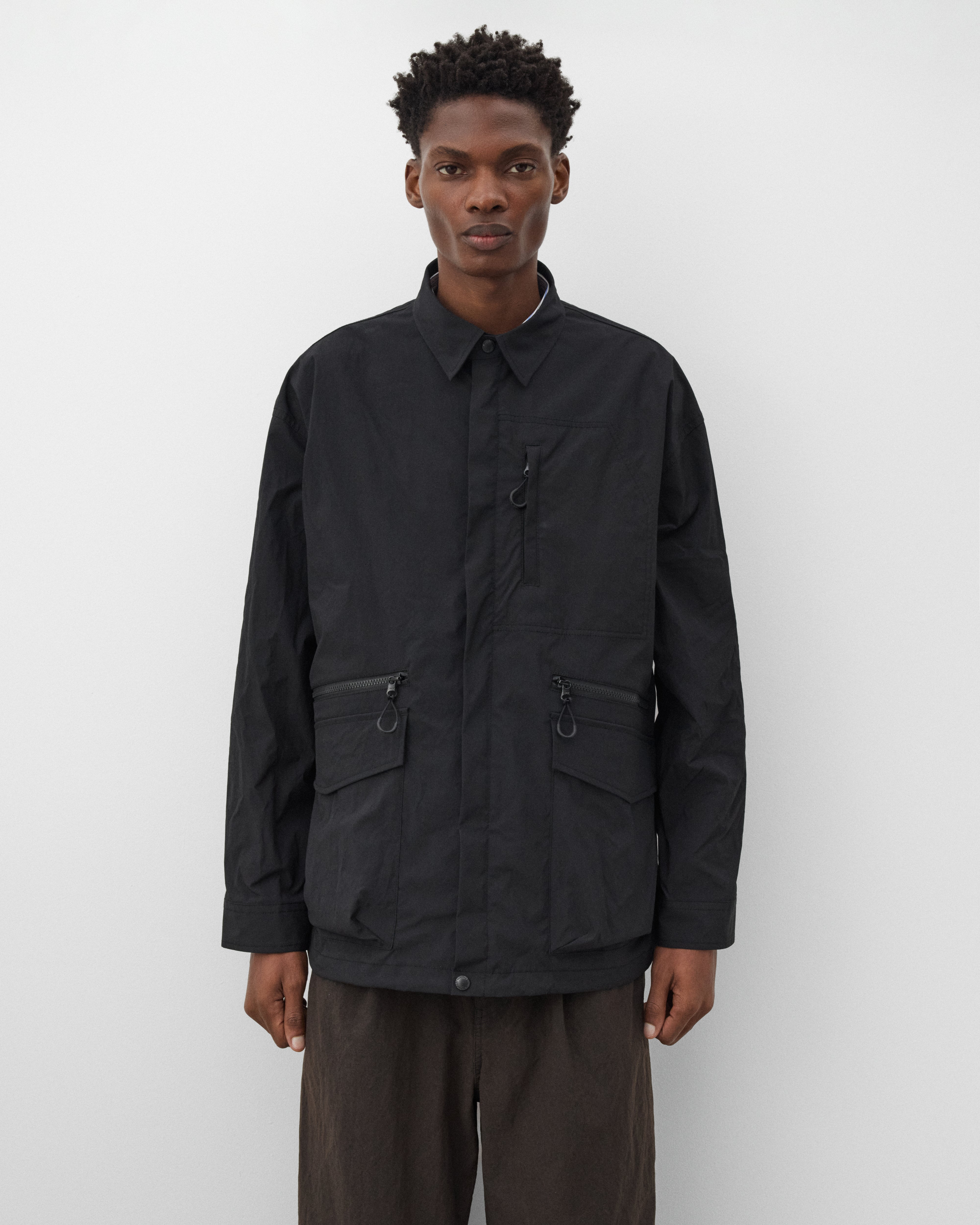 CDG Homme: Men's Utility Jacket (Black) | Dover Street Market London