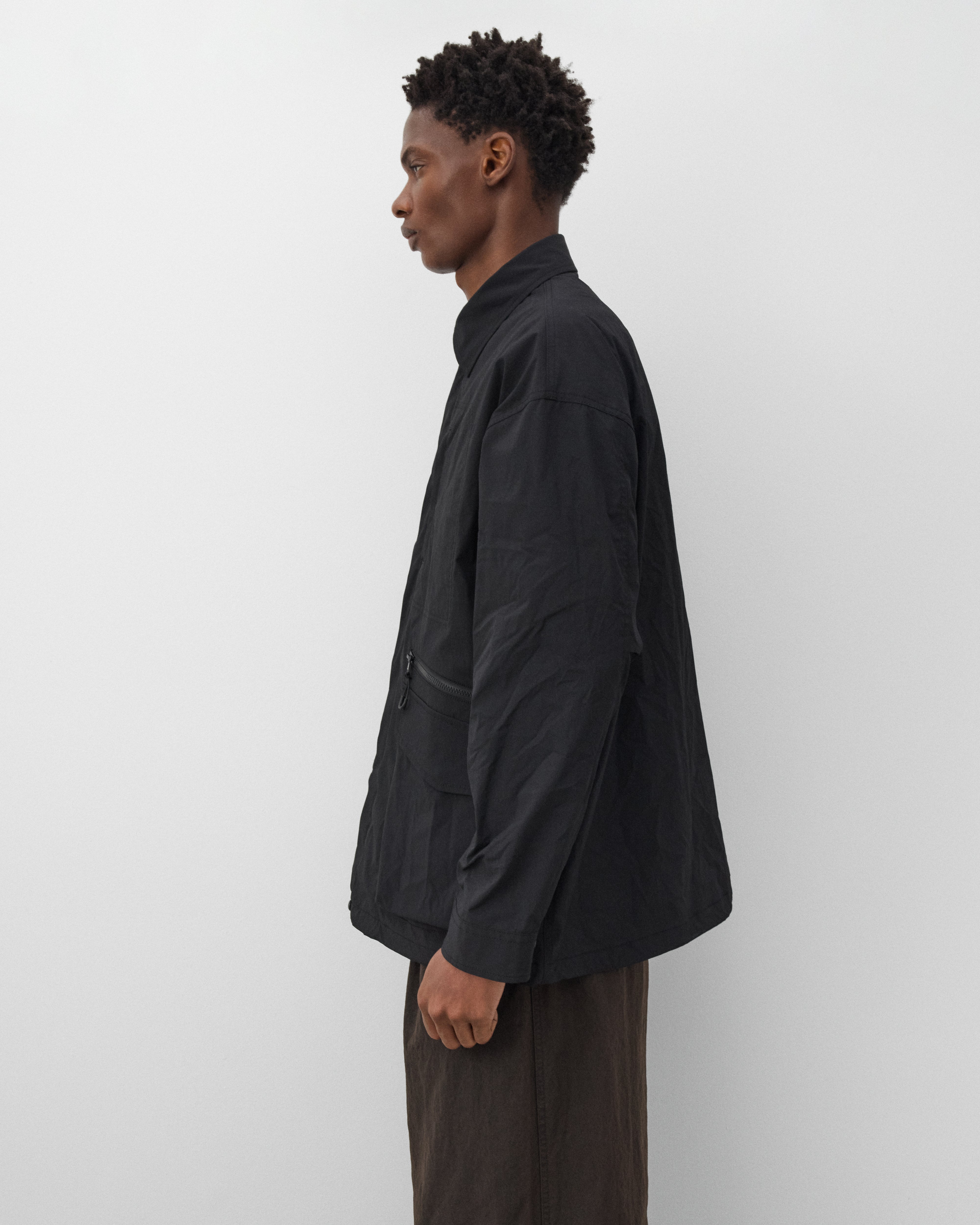 CDG Homme: Men's Utility Jacket (Black) | Dover Street Market London