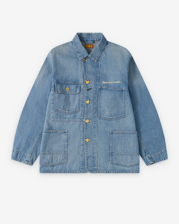 Human Made - Men's Denim Coverall Jacket - (Blue)