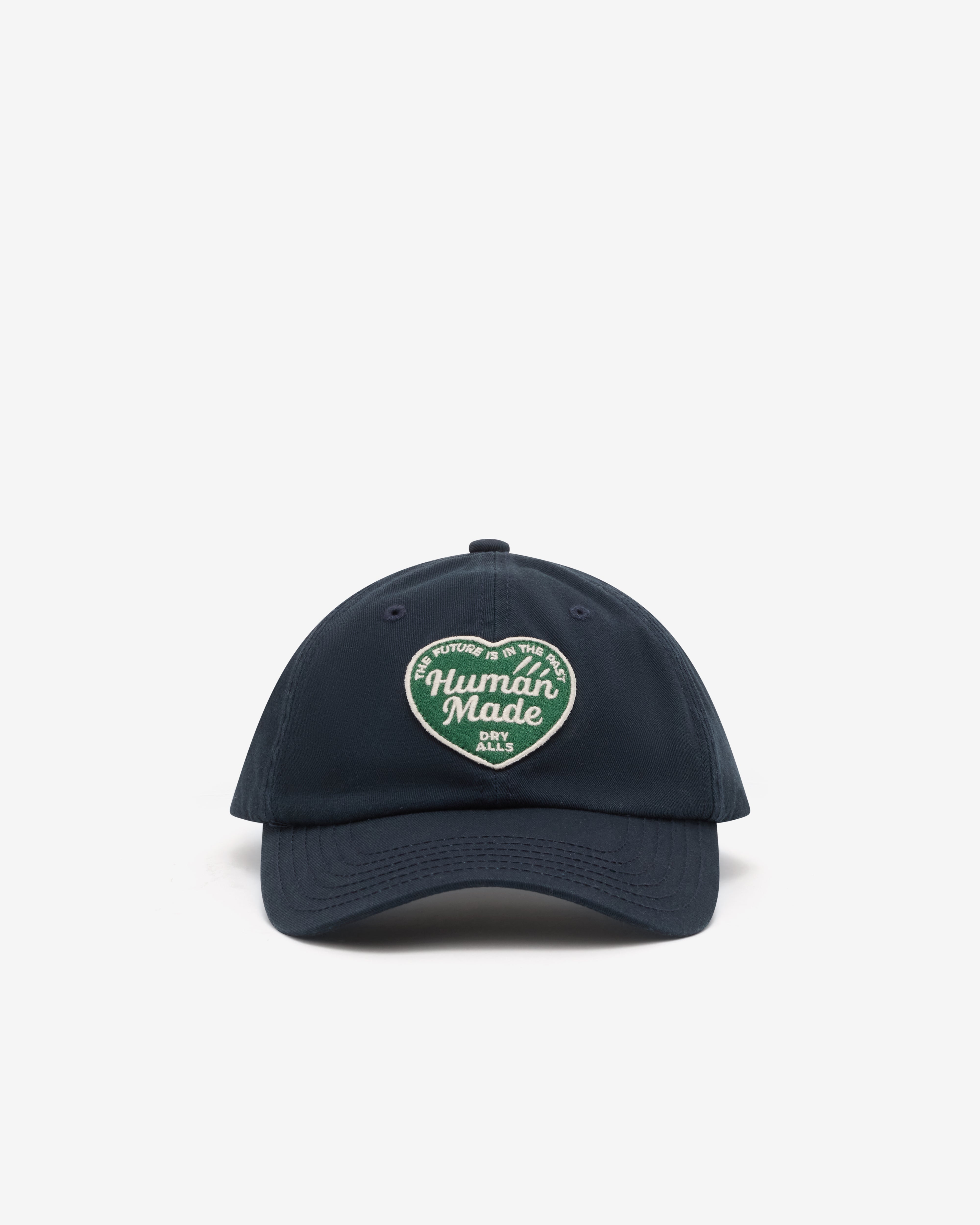 Human Made: Men's Heart Twill Cap (Navy) | Dover Street Market London