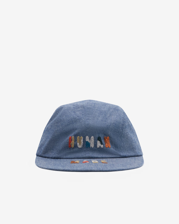 Human Made - Men's 4Panel Chambray Cap - (Blue)