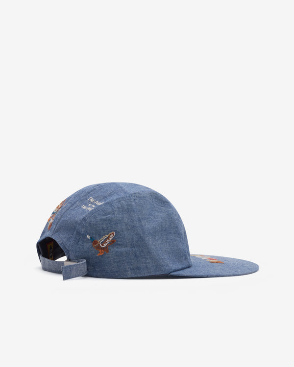 Human Made - Men's 4Panel Chambray Cap - (Blue)