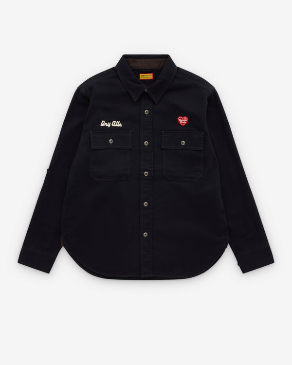 Human Made - Men’s Work Shirt - (Black)
