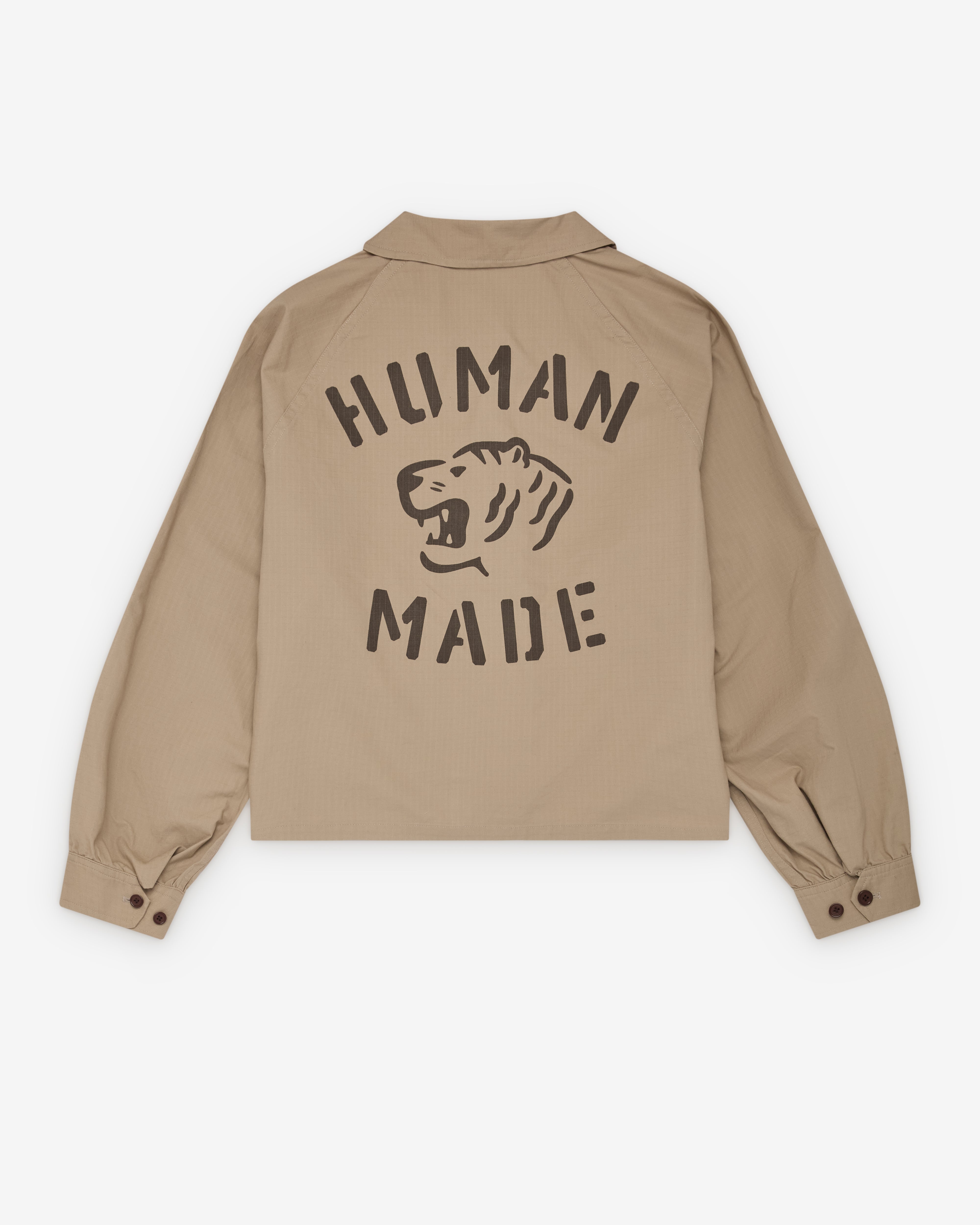 Human Made: Men's Cotton Flight Jacket (Beige) | Dover Street