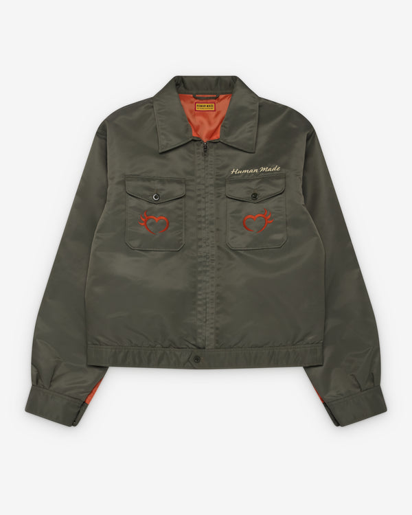 Human Made - Men's Military Jacket - (Olive)