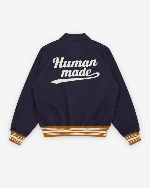 Human Made - Men's Baseball Jacket - (Navy)