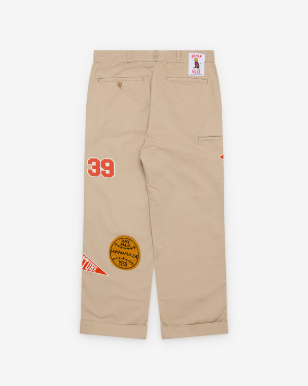 Human Made - Men's College Pants - (Beige)