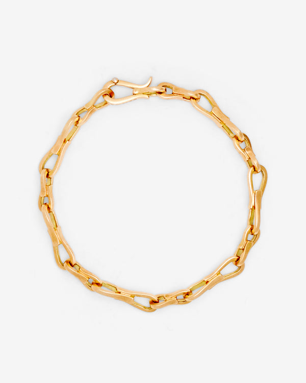 Hum - Small Links Chain Bracelet - (Yellow Gold)