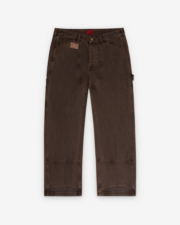 Fugazi - Men's Hickory Stripe 1940 Trousers - (Brown)