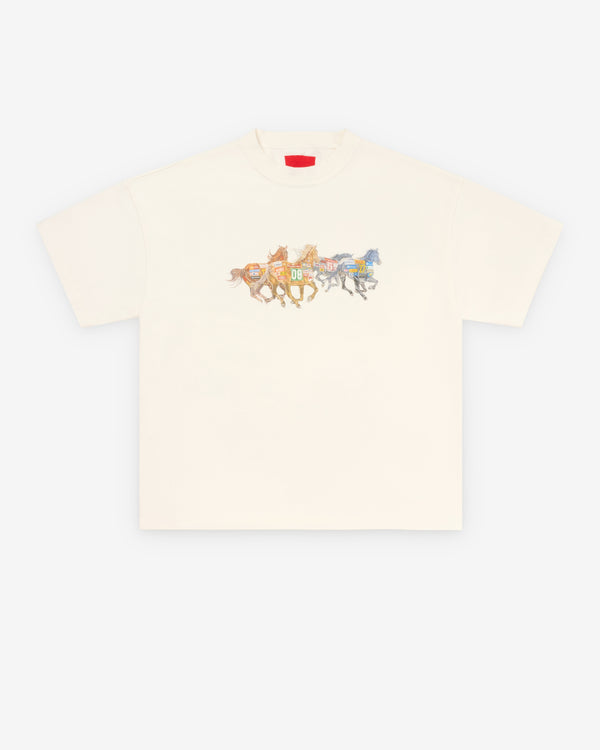 Fugazi - Men's Horsepower Tee - (White)