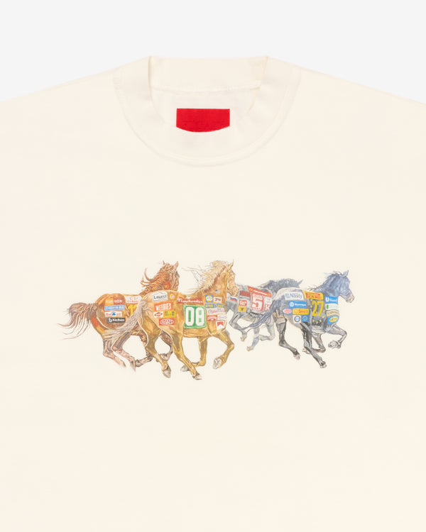 Fugazi - Men's Horsepower Tee - (White)
