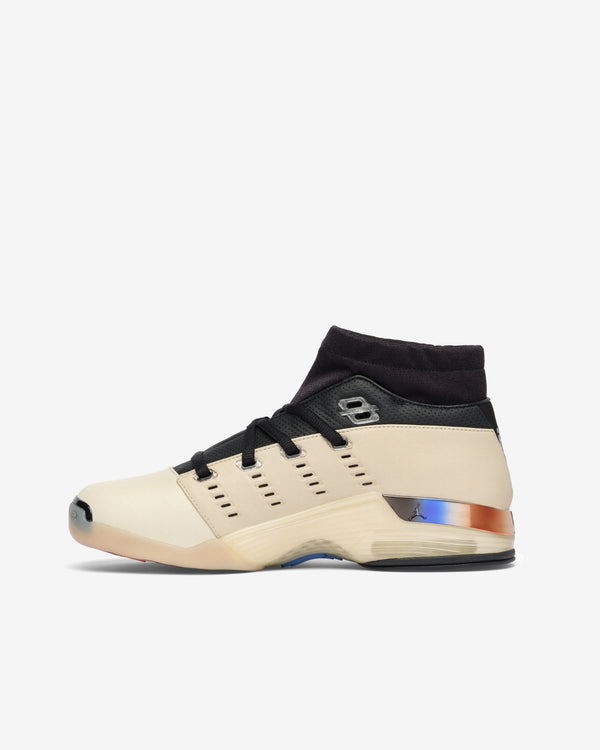 Nike - Men's Air Jordan 17 Retro Low - (Beach/Metallic Silver)