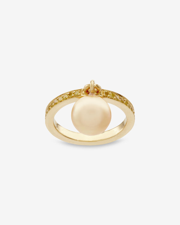 Dalila Barkache - Icy Yellow Diamond and Pearl Ring - (gold)