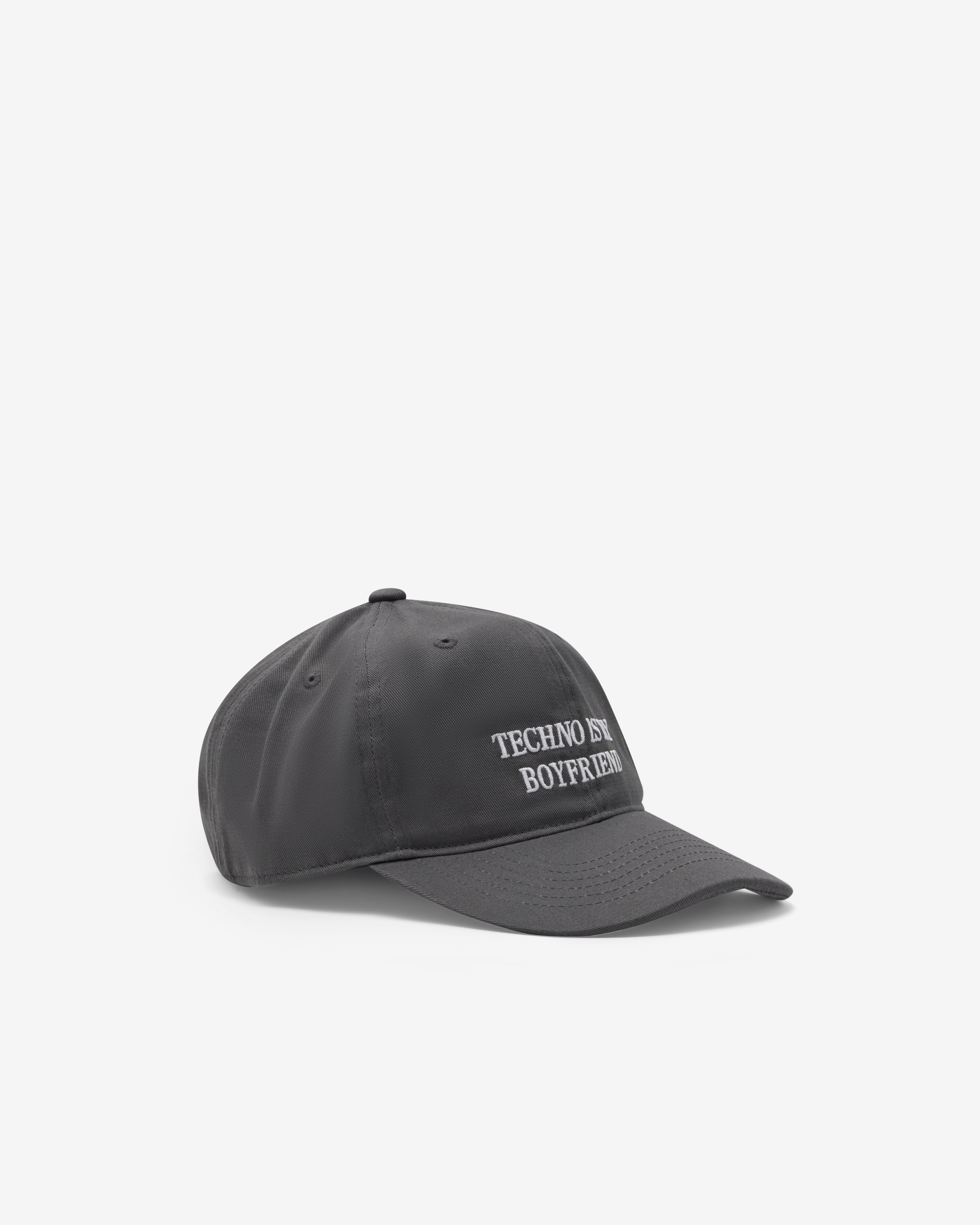 Idea Books: Techno Is My Boyfriend Cap (Charcoal) | Dover Street