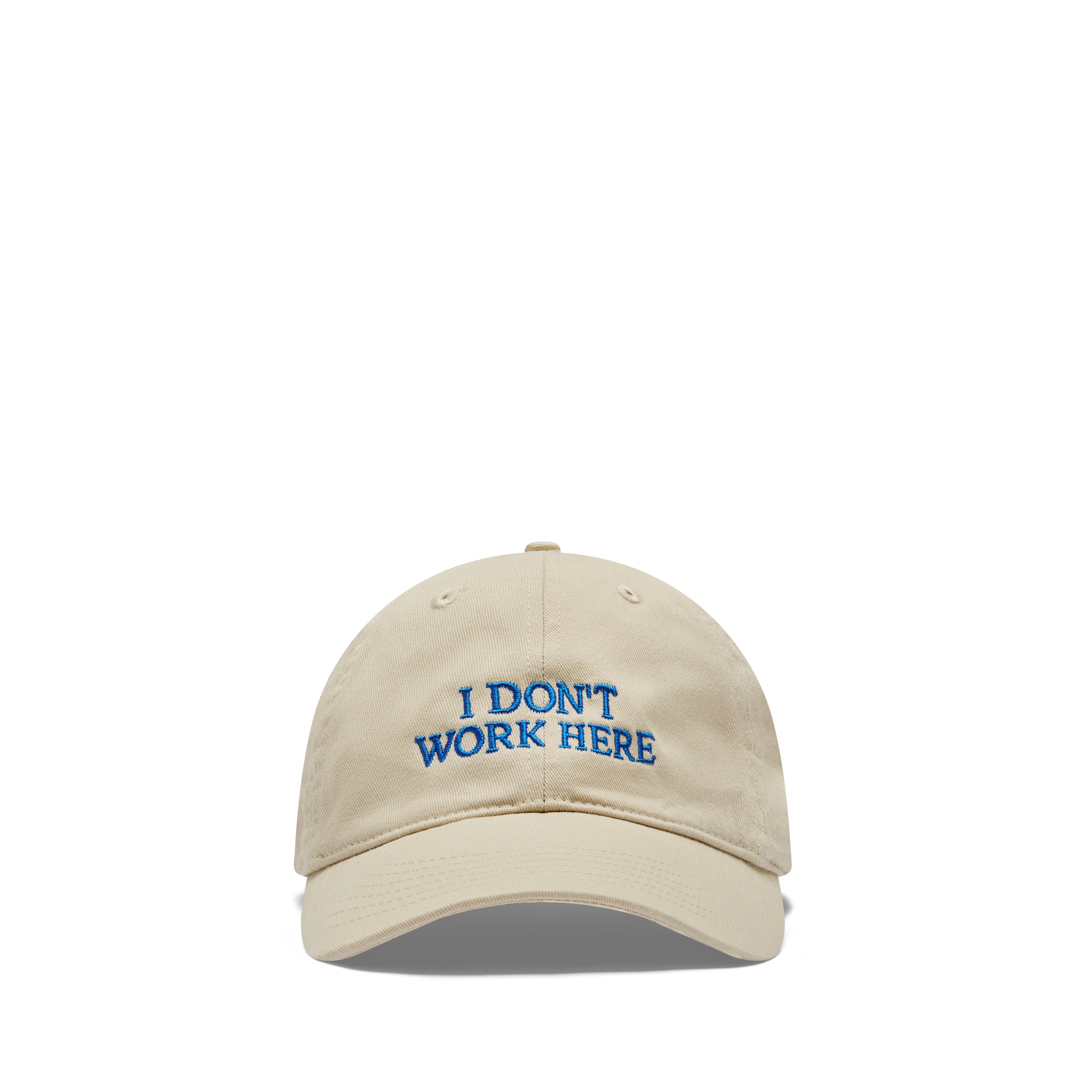 Idea Books - Sorry I Don't Work Here Hat - (Beige) | Dover Street