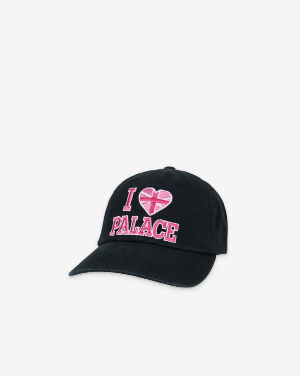 Palace - Men's I Love Palace 6-Panel - (Black)