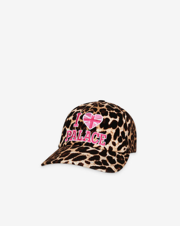 Palace - Men's I Love Palace 6-Panel - (Leopard)