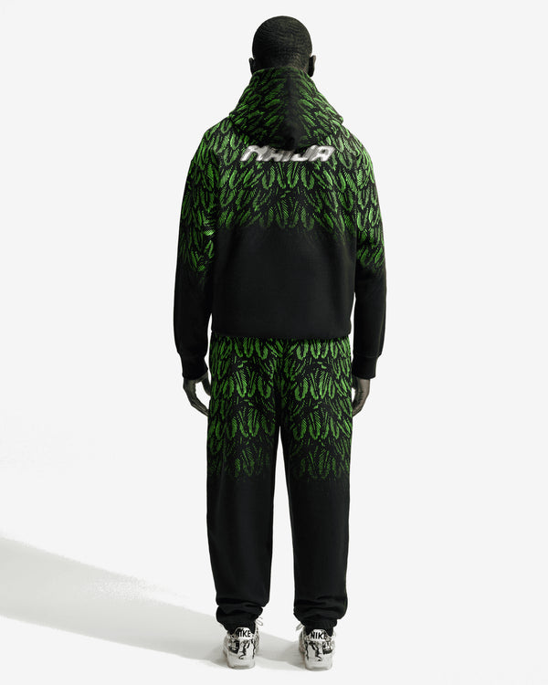 Nike - Slawn Nigeria Fleece Pants - (Black/Poison Green)