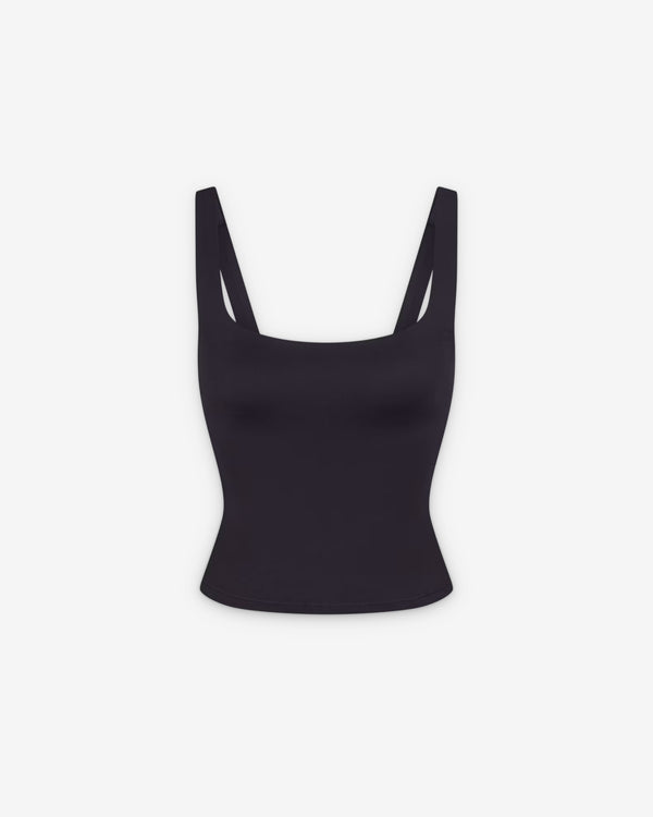 NikeSKIMS - Women's Square Neck Tank - (Obsidian)