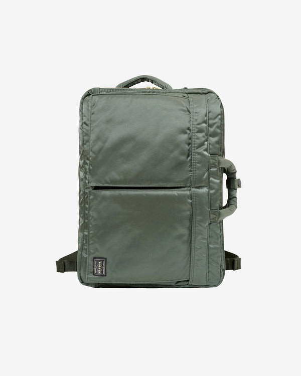 Porter Yoshida & Co. - Tanker 3Way Document Bag w Zip - (Green)