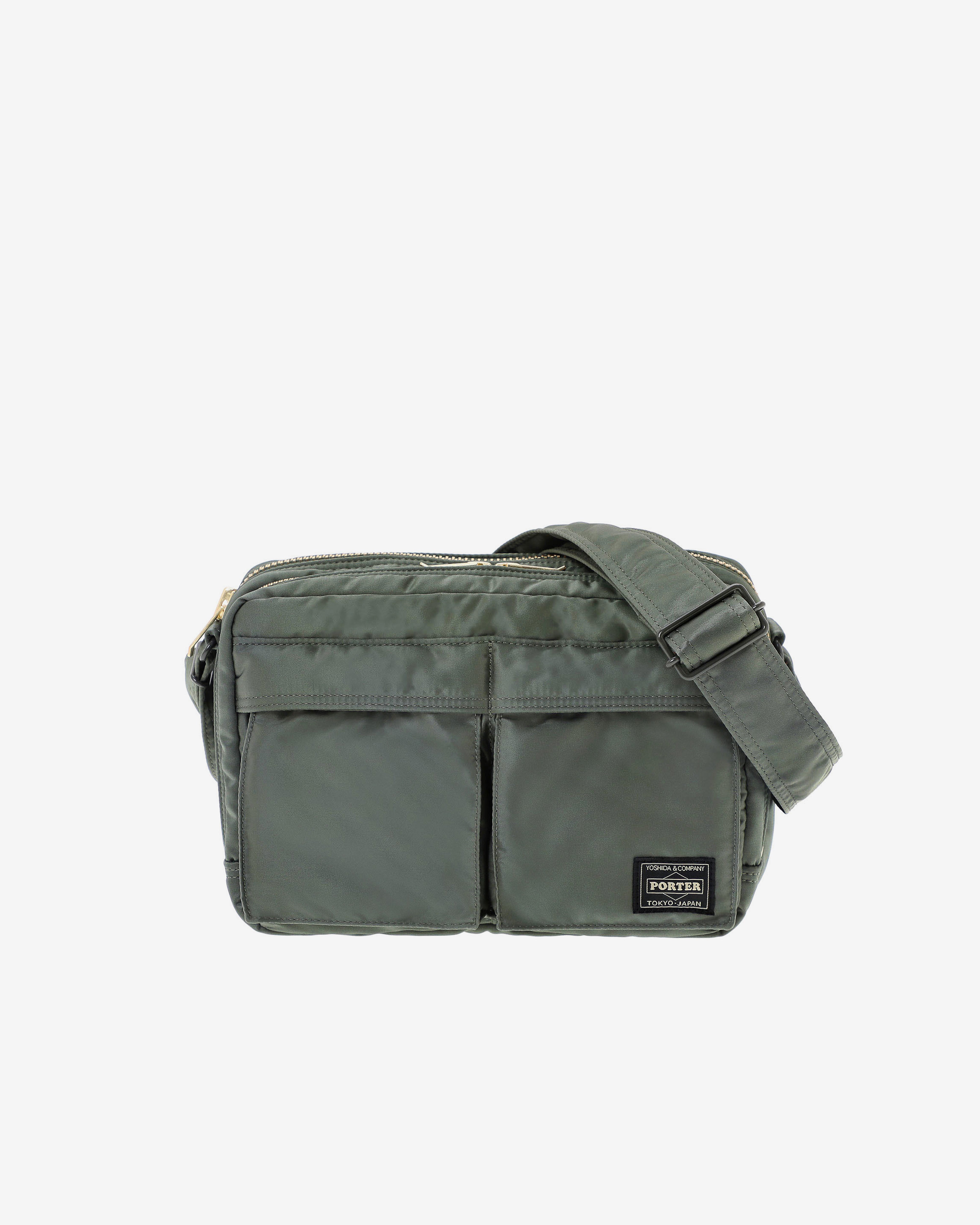 (新型)PORTER NEW TANKERショルダーバッグ オリーブグリーン Porter Yoshida & Co.: Tanker Sling Bag w Zip (XL) (Green