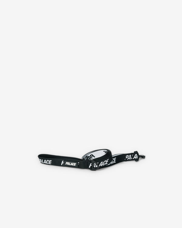 Palace - Men's Jacquarded Dog Collar And Lead - (Black)