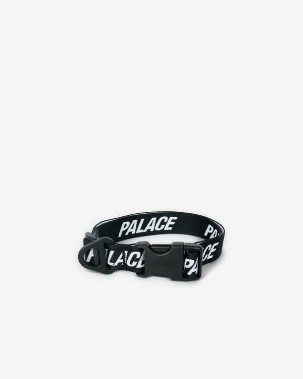 Palace - Men's Jacquarded Dog Collar And Lead - (Black)