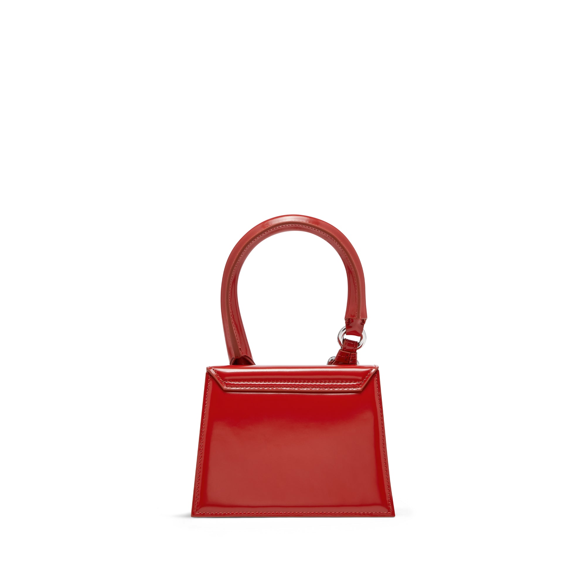 Jacquemus - Women’s Le Chiquito Moyen Boucle Top Handle Bag - (Red) view 3