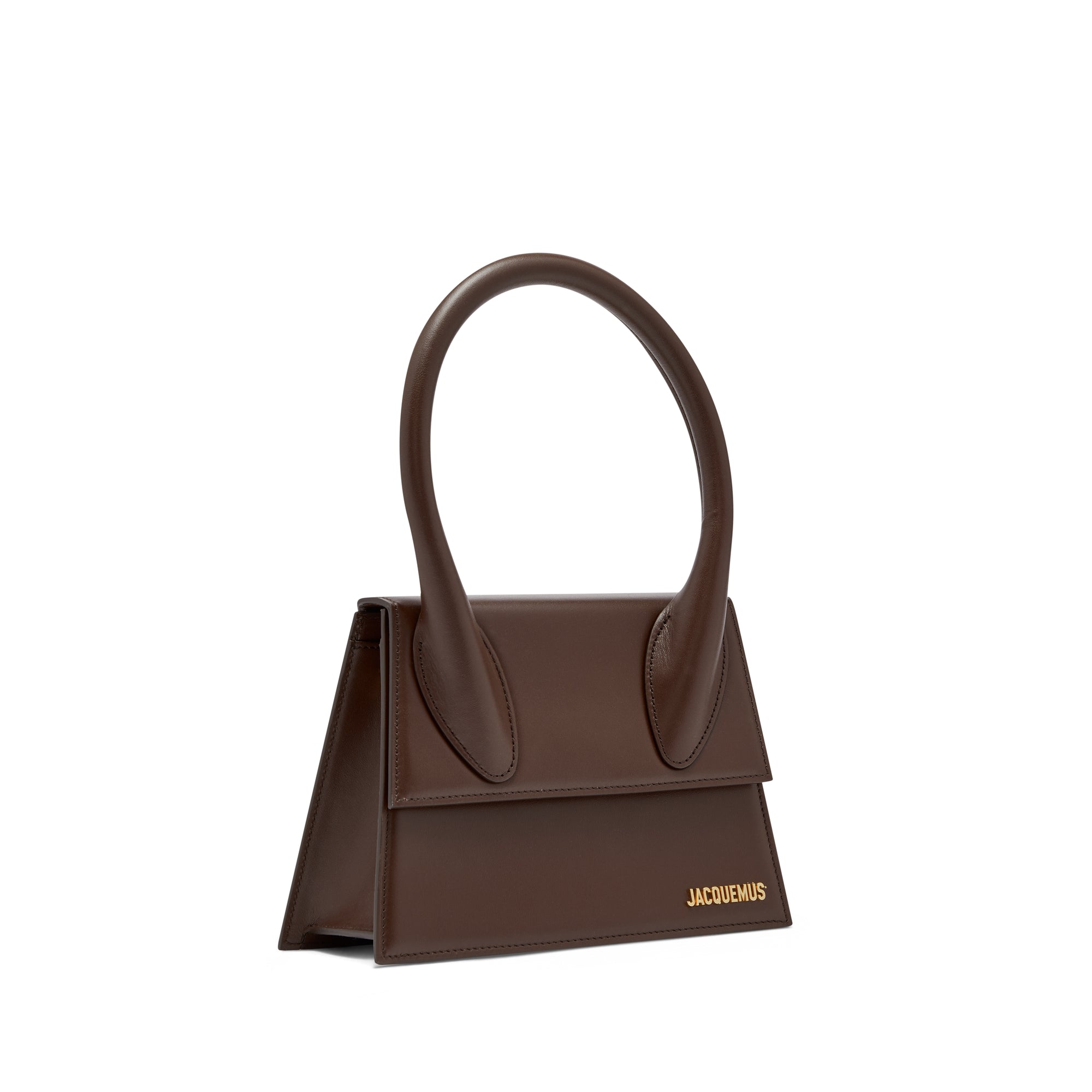 Jacquemus - Women’s Le Grand Chiquito Top Handle Bag - (Midnight Brown) view 2
