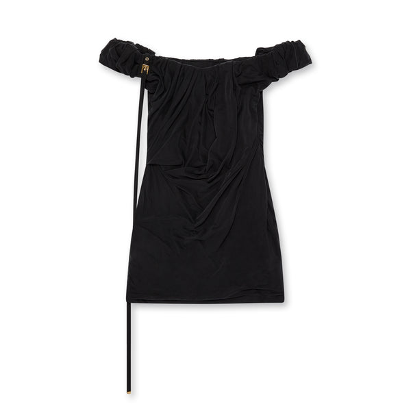 Jacquemus - Women’s La Robe Ciceri Of Shoulder Dress - (Black)