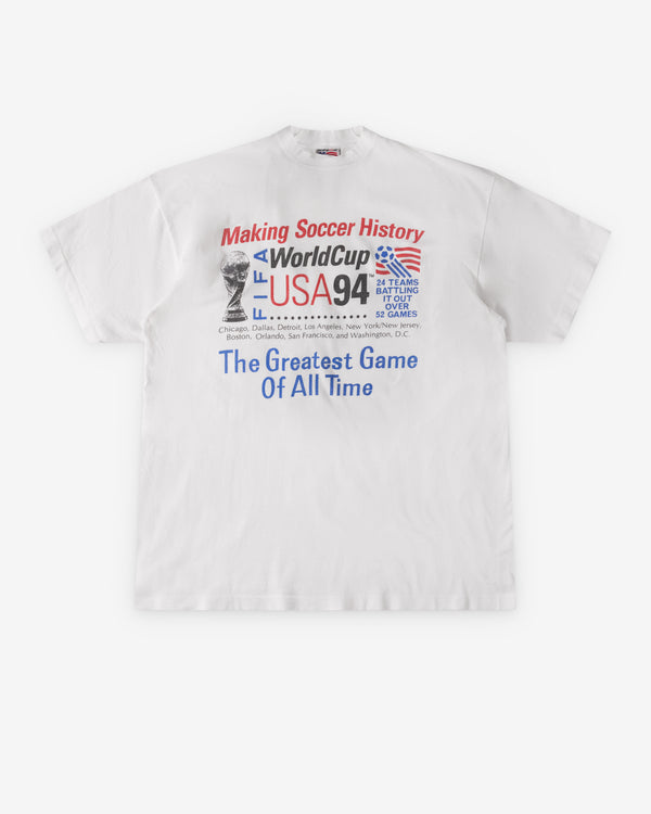 JERKS™ - Making Soccer History FIFA World Cup USA 94 - (White)