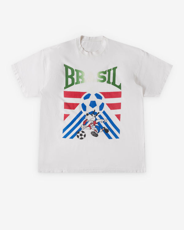 JERKS™ - Brasil Striker Mascot USA 94 - (White)