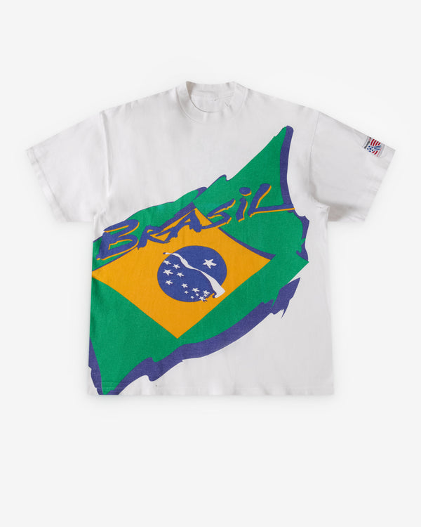 JERKS™ - Brasil Flag World Cup USA 94 - (White)
