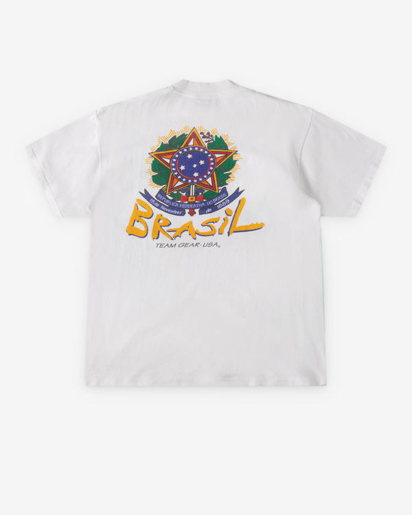 JERKS™ - Brasil Flag World Cup USA 94 - (White)